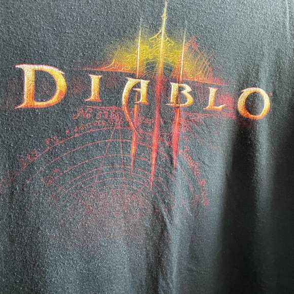 Blizzard 2012 Diablo Pc video game unisex tee - Picture 8 of 16